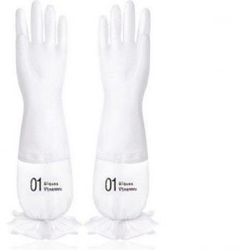 Manchettes Nettoyage Vaisselle – Gants Longs, Réutilisables, Anti‑Poussière