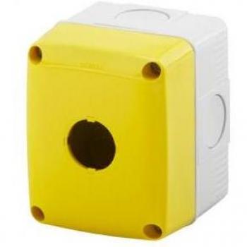 Coffre de commande 1 pos. jaune Gewiss GW27111