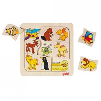 Goki Puzzle 9 Pezzi – Dove Vivo