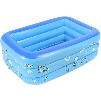Piscina de aire cuadrada para exteriores e interiores