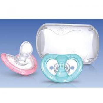 Nuby NT Succhietto Ortodontico Natural‑Flex 0/6M