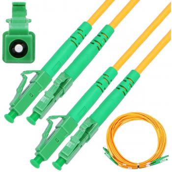 Extralink 1m LC/APC-LC/APC Duplex Patchcord