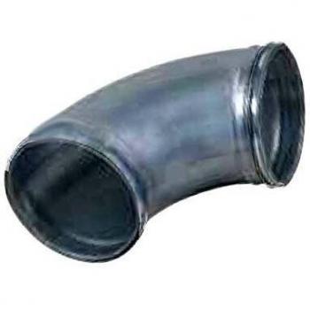 Coude Galvanisé 45° D125