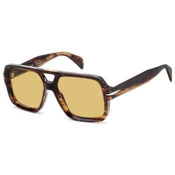 David Beckham DB 7151/S EX4/HO 55 Lunettes De Soleil Homme Marrons