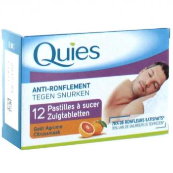 Quies Pastilles Anti-Ronflement 12