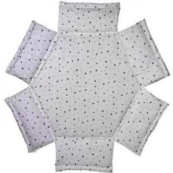 Schardt Laufgittereinlage grau mit Sternchen 6-eckig