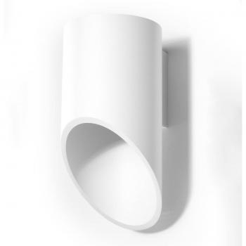 Dual‑Mode Saturn 20 Wall Sconce – White