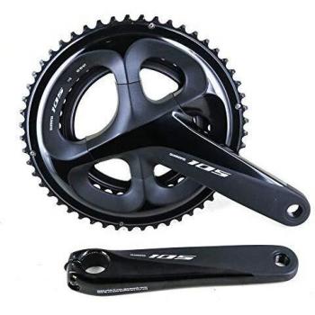 Shimano 105 HollowTech II Chainset, 170mm, 52/36T