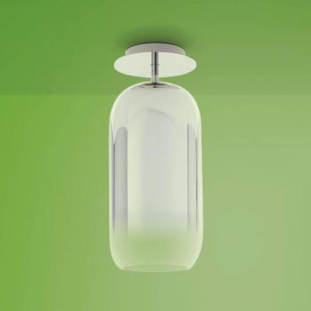 Artemide Gople Mini lampada da soffitto argento