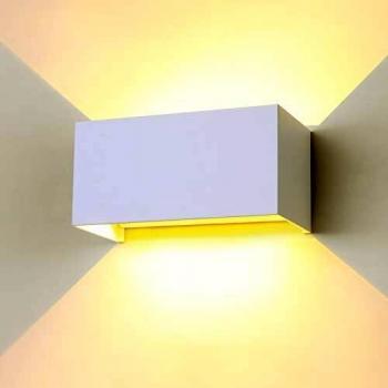 Alluminio Angolo Regolabile Lampada Parete ENCOFT