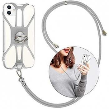 Takyu Retractable Phone Lanyard with Ring Stand
