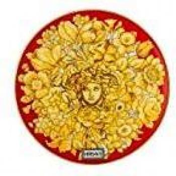 Rosenthal meets Versace Medusa Rhapsody Red Brotteller 17 cm