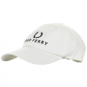 Casquette sport Fred Perry, couleur blanche, universelle