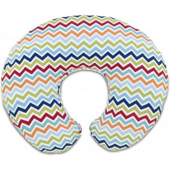 Stillkissen Boppy 8079902360000 in Baumwolle, Chevron-Farbmix