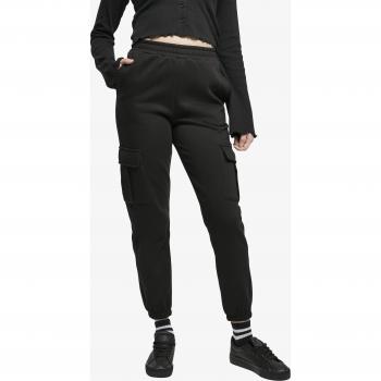 Urban Classics Damen High Waist Cargo Sweatpants