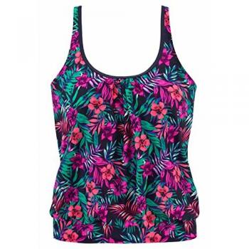 VENICE BEACH Tankini-Oberteil mit Raffung Modell 'Summer', Größe 38