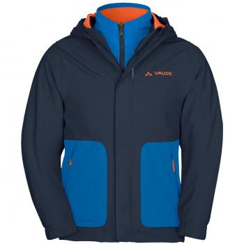 Vaude Kids Campfire 3‑in‑1 Doppeljacke – Eclipse Uni (Iv), 158/164