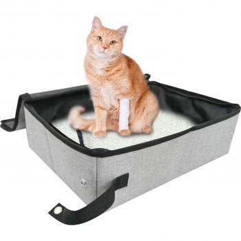 Outdoor Cat Litter Bag with Lid