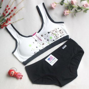 Pure Cotton Underwear Set for Youth Development