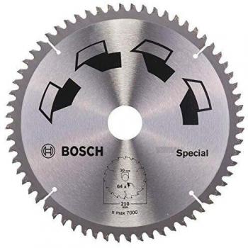 Bosch DIY Circular Saw Blade Special for Aluminum and PVC (Ø 210 mm, 64 Teeth)