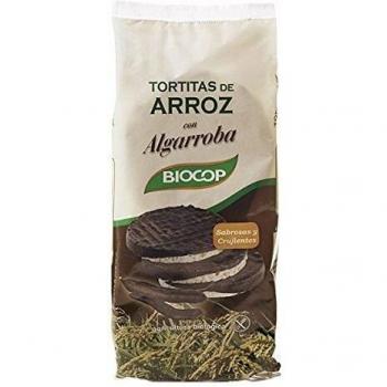 Tortitas Arroz y Algarroba Biocop 100 g