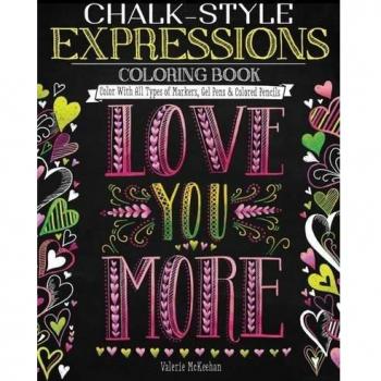 Chalk-Style Expressions Coloring Bo..., Valerie McKeeha