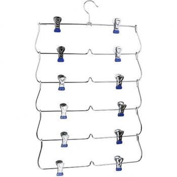 6-Tier Clothes Hangers with Clips