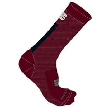 Sportful Calcetines de Lana 16 Rojo (Talla S/M)