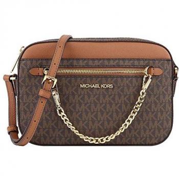 Borsa a tracolla Michael Kors 35s1gttc9b in pelle marrone