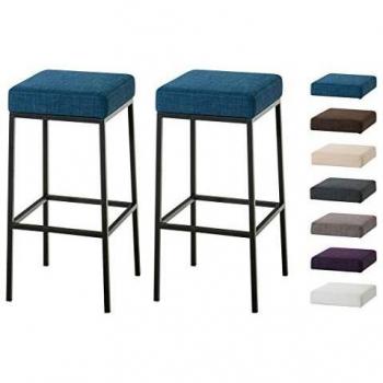 Set di sgabelli bar Montreal altezza 80 cm