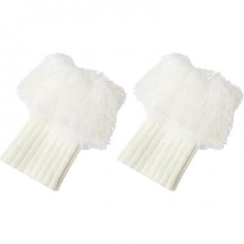 Plush Leg Warmers for Short Boots