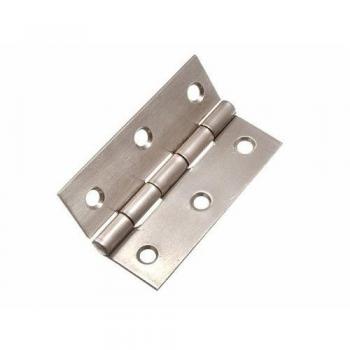 Door & Cupboard 75mm SS Butt Hinges – 3” (50-Pair Kit)