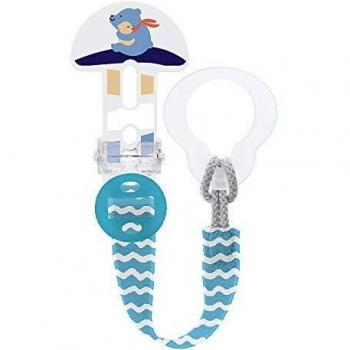 MAM Broche para Chupete Clip It! Azul