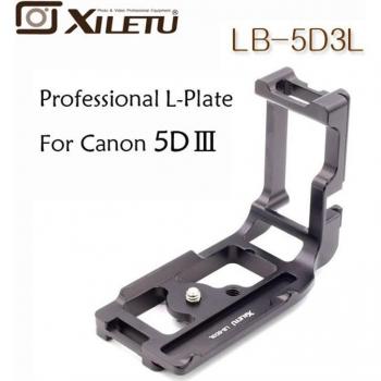 Plaque de dégagement rapide L pour trépied Xiletu LB-5D3L