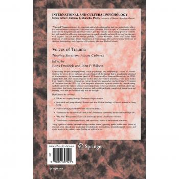 Voices of Trauma: Treating Psychological Trauma Across Cultures