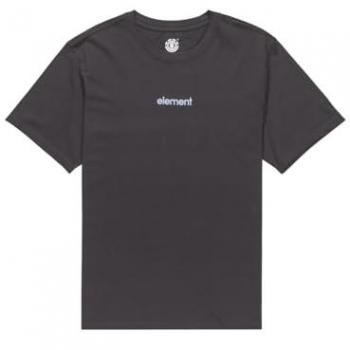 T-Shirt Elemento Logo Maniche Corte Nero