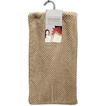 Flanelle Jacquard Housse de Coussin Calinou 40x40 cm