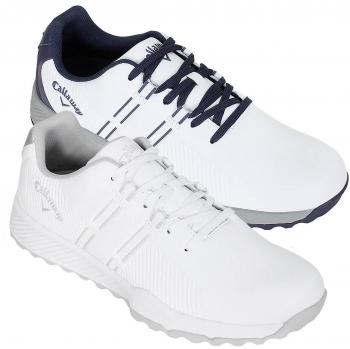 Calzado de Golf Callaway Chev Trax 2024 para Hombre Blanco/Azul Marino UK 10