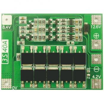 Cargador de litio 3S 40A para taladro 12.6V con módulo Lipo