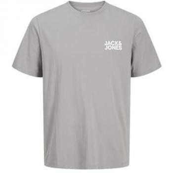 T-shirt à logo Jack & Jones Gris Taille M