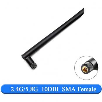 WLAN Antenne 2,4 GHz 5,8 GHz 8dBi RPSMA Dualband