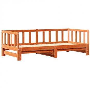 Muebles Multifunción: Cama abatible doble Marrón Cera 80×200 cm – VidaXL