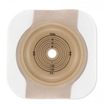 Conform 2 Placca Convessa Soft con B/a Ceraplus Flangia 55 mm Placca Ritagliabile 13-38 mm 5 Pezzi