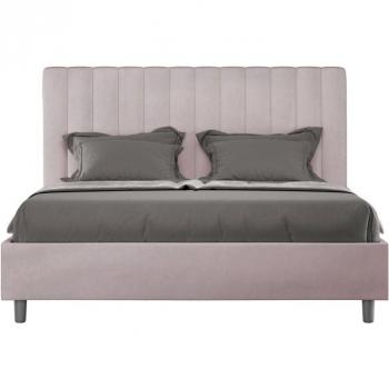 Letto Imbottito 140x210 Glicine con Rete Ityhome