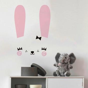Décalcomanie Lapine Rieuse