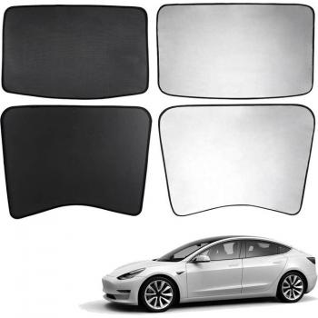 Car Front and Rear Sunshade with Heat Protection