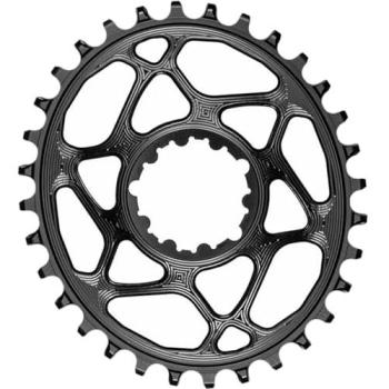 Direct Mount 12F Boost – Absoluete Black Schmal Weit Oval Kettenblatt (Sram) Schwarz