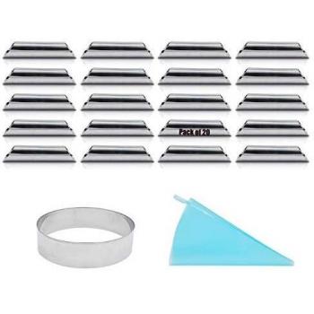 Set Stampi Rotoli Inox 20 pezzi