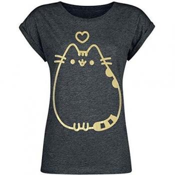 Mottled Charcoal Pusheen Tee