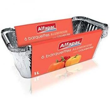 Tupperware de aluminio Alfapac